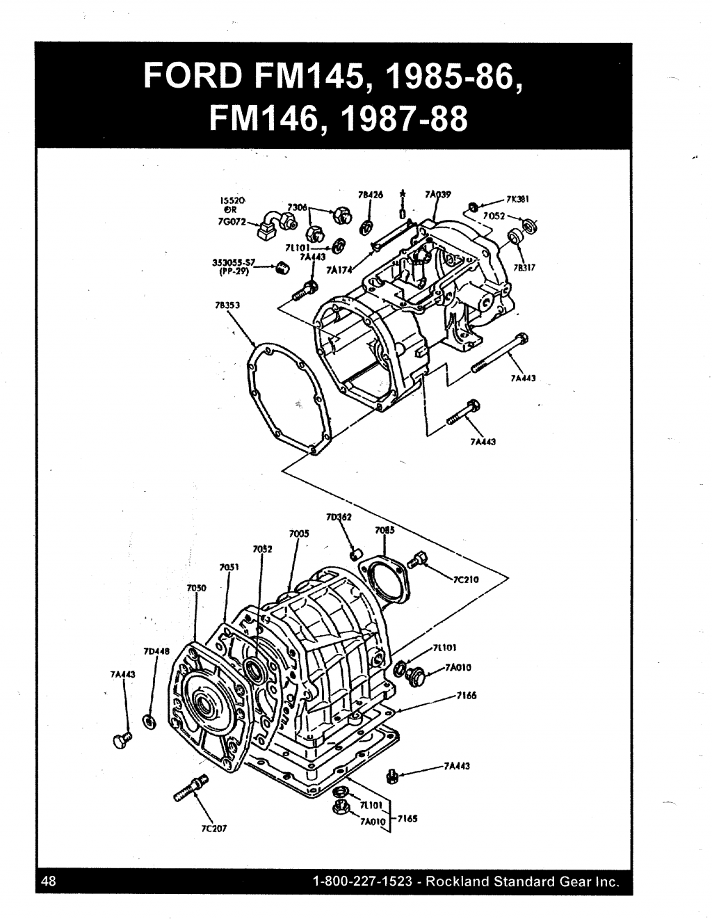 Ford/Mitsubishi FM145-6 Case
